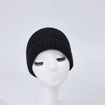 ACRYLIC material Knit Hat for ladies